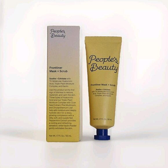 PEOPLE'S BEAUTY Frontliner Mask + Scrub - Picture 1 of 2
